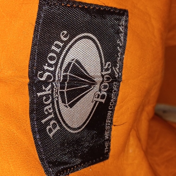 Black stone Boots, pointed toe, gold thread and sequins - Picture 8 of 8